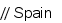 // Spain